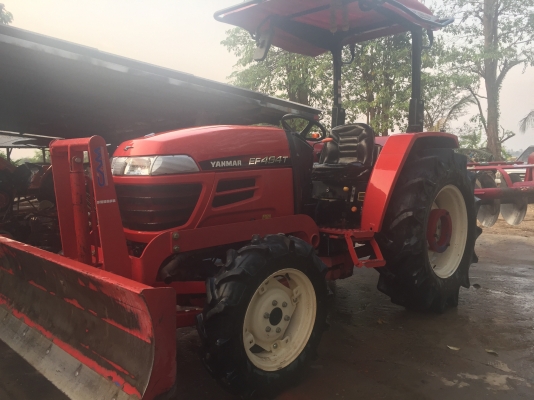 ขายๆรถไถยันม่าร์ EF494T (WD) 2เพลา. สภาพนางฟ้า งามมากๆ. พร้อมอุปกรณ์ดันดิน และผานพรวน. ขายราคา. 468000. ชั่วโมงการทำงานน้อยมาก รีบๆจับจองกันด่วนๆสนใจโทร. 081-9136451.  #ขอดูภาพเพิ่มเติมทางline:bow6451