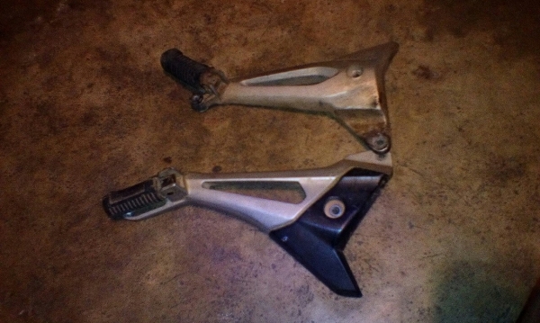 ขายพักเท้าฮอนด้าเวบ125