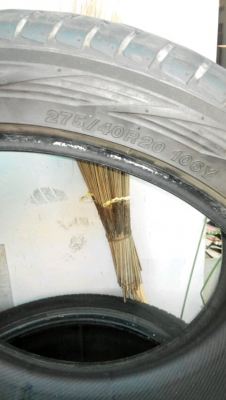 ขายยาง275/45/20 yokohama japan