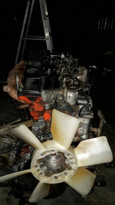 เครื่องยนต์อีซูสุ 6HE1=195 แรงม้า นางฟ้าบ้านเราครับ