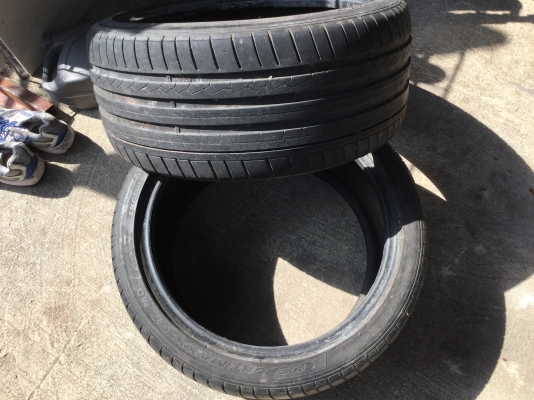 ขายยางขอบ18.จำนวน2เส้น