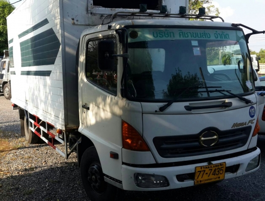 หกล้อ ฮีโน่ FC4J145ปี50ช่วงยาว5.50ม สภาพดีสวยเดิมๆใช้งานน้อยวิ่ง150,000กม เล่มทะเบียนพร้อมโอน ตู้ขาดชุดแอร์ ราคา 695,000บ ต่อรองได้