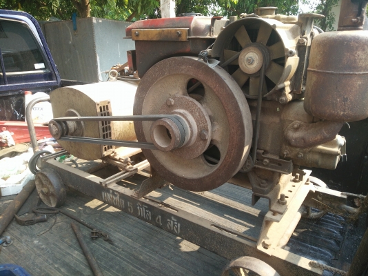 ขายเครื่องปั่นไฟ 5 k เครื่องยันม่า 105 พร้อมใช้งาน