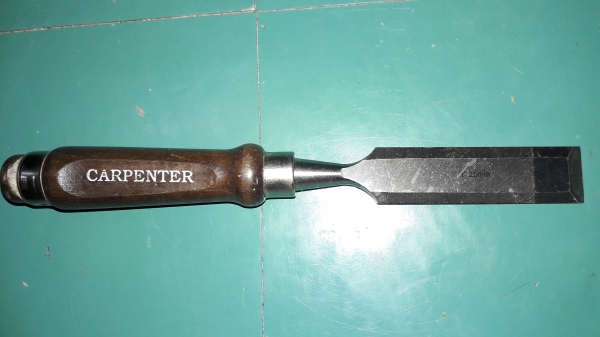 ขายสิ่วงานเก่าด้ามไม้ CARPENTER ขนาด1"งานเก่าเก็บ ขายสิ่วงานเก่าด้ามไม้ CARPENTER ขนาด1"งานเก่าเก็บ