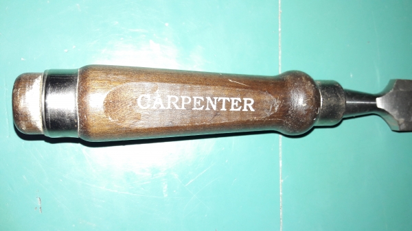 ขายสิ่วงานเก่าด้ามไม้ CARPENTER ขนาด1"งานเก่าเก็บ ขายสิ่วงานเก่าด้ามไม้ CARPENTER ขนาด1"งานเก่าเก็บ