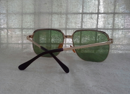 แว่นตาวินเทจซุปเปอร์ซีรีส์  MONDE Exclusive made in Japan 18KGP  บิ๊กไซซ์!