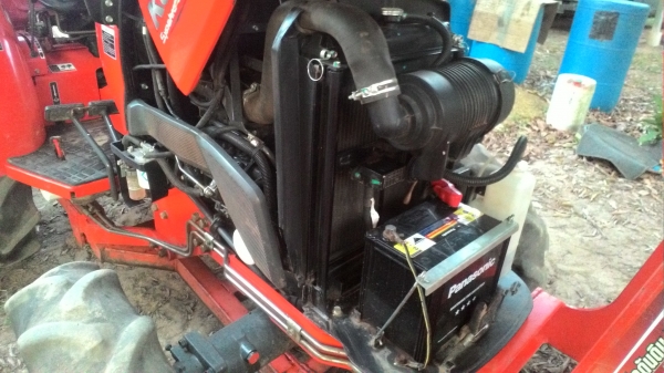 รถไถ คูโบต้า 36 แรงม้า รถสวน สีเดิม 1,1xx ชั่วโมง อุปกรณ์2ชิ้น