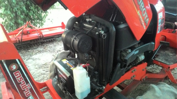 รถไถ คูโบต้า 36 แรงม้า รถสวน สีเดิม 1,1xx ชั่วโมง อุปกรณ์2ชิ้น