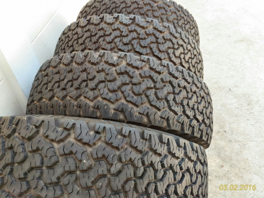 ขายล้อ lenso max 16x9 et0 พร้อมยาง bf all265.75.16 ปี15สวยๆ