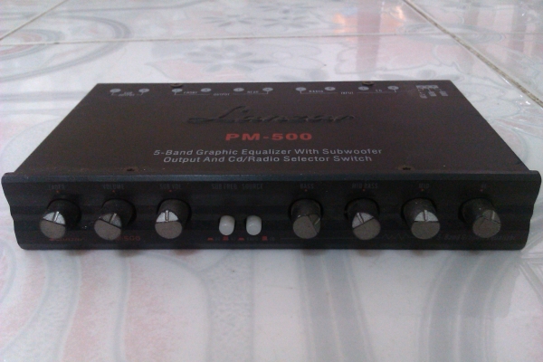 ปรี 5แบนด์ ยี่ห้อLanzar รุ่นPM-500