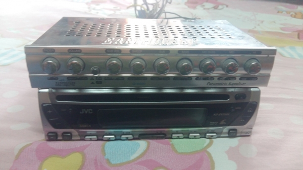 JVC KD-SV3105 + ปรี EARTHQUAKE 1250 รวมส่ง