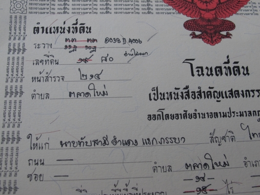 ที่นา ต ตลาดใหม่ อ วิเศษชัยชาญ