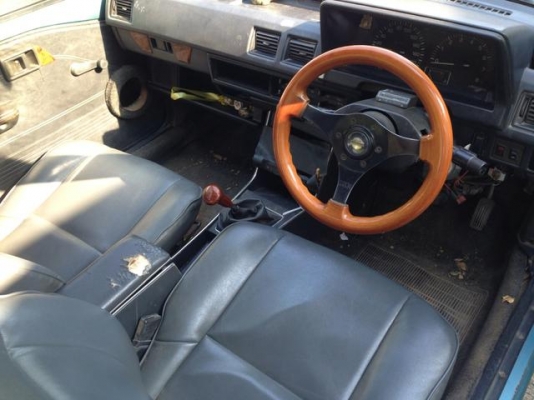 Toyota Starlet ปี88 เครื่อง 4e ติดแก๊ส 0804465223