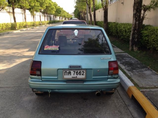 Toyota Starlet ปี88 เครื่อง 4e ติดแก๊ส 0804465223