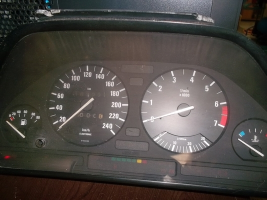 หน้าเรือนไมล์ bmw