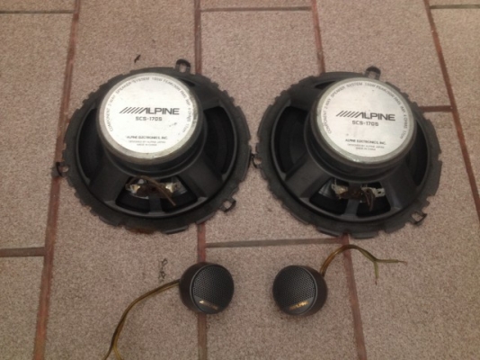 ลำโพงกลางเเหลม 6นิ้ว ALPINE เก่าญี่ปุ่นสภาพสวยยกชุด ลำโพงกลางเเหลม 6นิ้ว ALPINE เก่าญี่ปุ่นสภาพสวยยกชุด