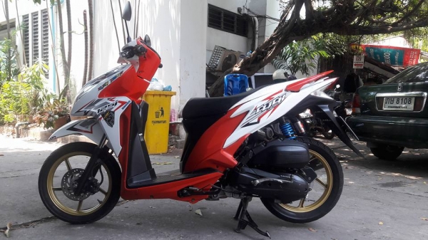 ขายลูกเดียว click125 i หัวฉีด ปี2555 ขายทุกวัน สอบถามได้