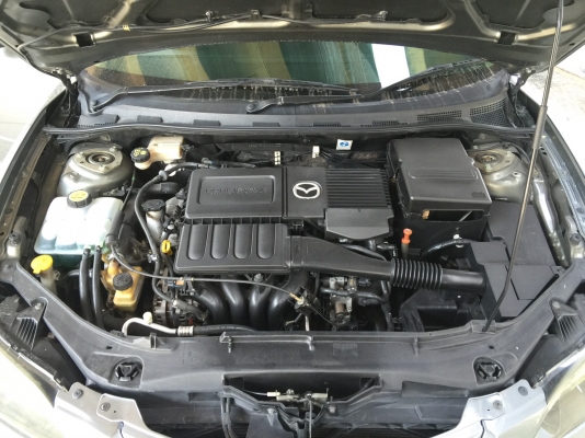 Mazda 3 1.6V ปี 2004 รถสวยเดิมทั้งคัน ประวัติดืไม่เคยชนไม่เคยติดแก๊ซ