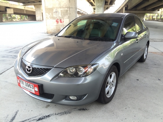 Mazda 3 1.6V ปี 2004 รถสวยเดิมทั้งคัน ประวัติดืไม่เคยชนไม่เคยติดแก๊ซ