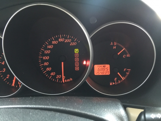 Mazda 3 1.6V ปี 2004 รถสวยเดิมทั้งคัน ประวัติดืไม่เคยชนไม่เคยติดแก๊ซ