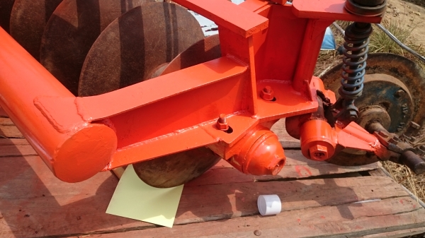 ขายผาน 6*24.  LCS. โครงใหญ่ผานหนัก ทำสีใหม่  ใช้กับรถ47-60 แรง