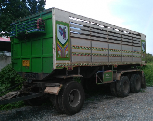 ขายรถพ่วงดัมพ์ HINO เครื่อง 344 แรง ปี 54 กระบะดัมพ์มิเนียม ลูก 3 เพลาแท้  2,550,000 บาท