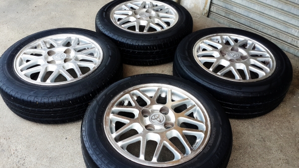 ล้อขอบ 14 4รู100 พร้อมยาง