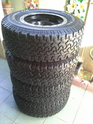 Max + BF All USA. 265/75/16 ปี12 สภาพสวยๆ 1ชุด