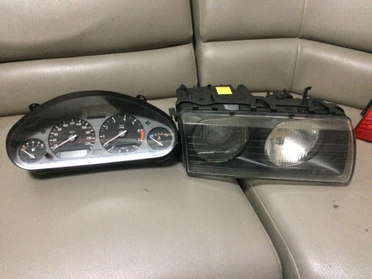 ไมล์ BMW E36 + ไฟหน้า (ลงใหม่)