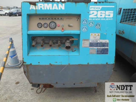 ปั้มลม Airman PDS265S-405 #55-4050251 สภาพสวยๆครับ เก่าญี่ปุ่นไม่เคยใช้งานในไทยครับ