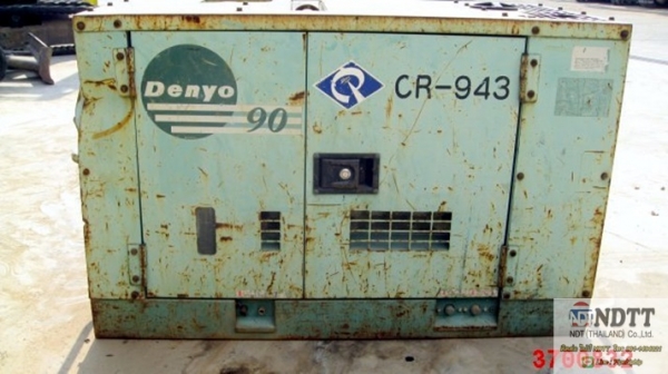 ปั้มลม DENYO DIS-90SB #3700832 2000Yr 1979Hr สภาพสวยๆครับ เก่าญี่ปุ่นไม่เคยใช้งานในไทยครับ