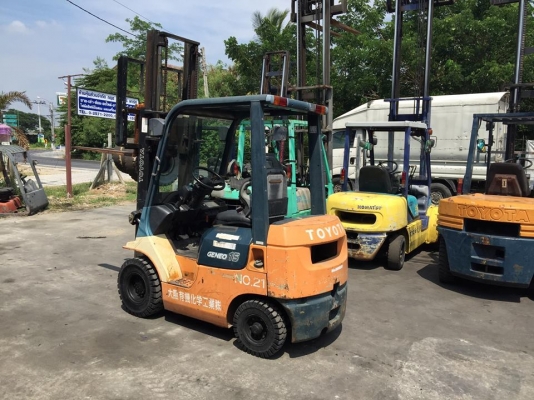 ขาย ฟอล์คลิฟต์ 1.5 ตัน TOYOTA 7FD15 รถเก่าญี่ปุ่น