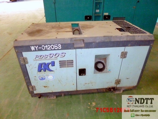 ปั้มลม AIRMAN PDS90SC #71C-5B12053 2003Yr 2403Hr สภาพสวยๆครับ เก่าญี่ปุ่นไม่เคยใช้งานในไทยครับ