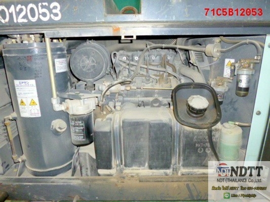 ปั้มลม AIRMAN PDS90SC #71C-5B12053 2003Yr 2403Hr สภาพสวยๆครับ เก่าญี่ปุ่นไม่เคยใช้งานในไทยครับ