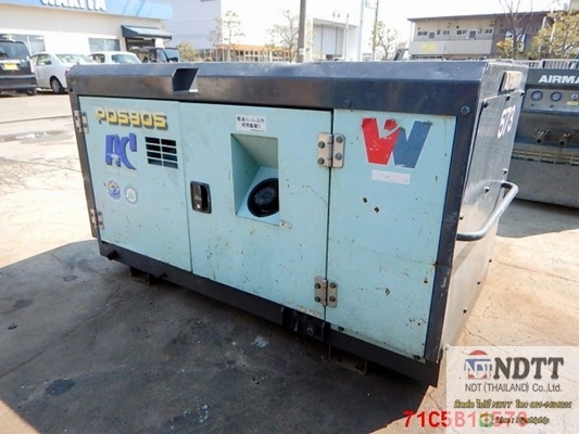 ปั้มลม AIRMAN PDS90SC #71C5B11573 2002Yr 3049Hr สภาพสวยๆครับ เก่าญี่ปุ่นไม่เคยใช้งานในไทยครับ