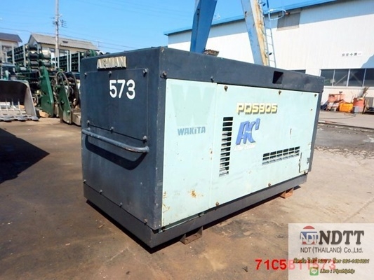 ปั้มลม AIRMAN PDS90SC #71C5B11573 2002Yr 3049Hr สภาพสวยๆครับ เก่าญี่ปุ่นไม่เคยใช้งานในไทยครับ