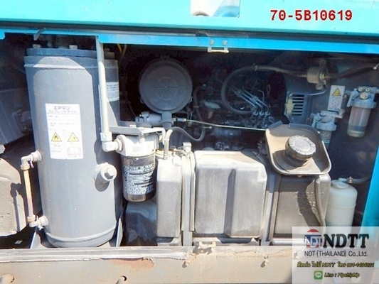 ปั้มลม AIRMAN PDS70S #70-5B10619 2002Yr 2708Hr สภาพสวยๆครับ เก่าญี่ปุ่นไม่เคยใช้งานในไทยครับ