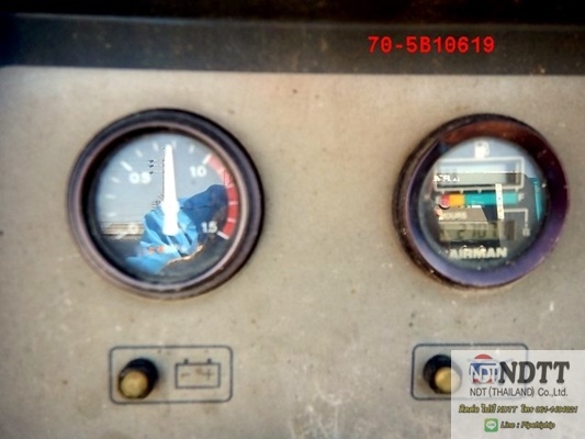 ปั้มลม AIRMAN PDS70S #70-5B10619 2002Yr 2708Hr สภาพสวยๆครับ เก่าญี่ปุ่นไม่เคยใช้งานในไทยครับ
