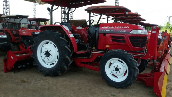 ขายรถไถยันม่าร์453T ราคา295000บาท  มึไบมีดและผาลอตาลอพร้อมใช้งานสายๆครับสนใจ โทร0813655997 อำพร พาเจริญ ต วังบัว อ คลองขลุง จ กำแพงเพชร