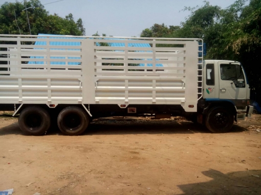ขายรถ 10 ล้อ / HINO FL3HTLA - 10383 เครื่อง HO7D 195 แรง / 1 เพลา ( ช่วงยาว )  กะบะยาว 7.20 เมตร