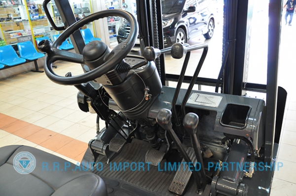 ขายรถโฟล์คลิฟท์มือสอง TOYOTA รุ่น 6FD15-11559 ราคา 265,000 บาท นำเข้าจากประเทศญี่ปุ่น 100\% ไม่เคยใช้งานในประเทศไทย