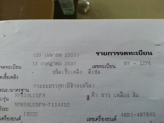 ขายสั่งลุย เฟืองท้ายใหญ่ เกียร์ร็อก รถสวยสภาพดี เอกสารพร้อมโอน ราคา395,000 สนใจโทร 090-8588220คุณนะ 093-3258446คุณบิว หรือเข้าดูสินค้าอื่นๆได้ที่ www.truck.in.th/498 หรือเพจFacebook ณรงค์ ซื้อขายรถมือสอง (เว็บไซต์ส่วนตัว) หรือFacebook คุณนะ รถบรรทุก