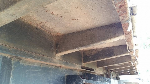 ขายลูกพ่วงดัมพ์สามมิตร 2 เพลา ปี 42 แชสซีสวย ยาง 70\% ทะเบียนพร้อม