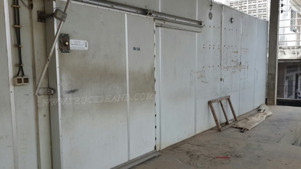 ห้องเย็น มีเครื่องทำความเย็น   จำนวน 120-150 คิว ขายยกชุดพร้อมระบบทำความเย็น