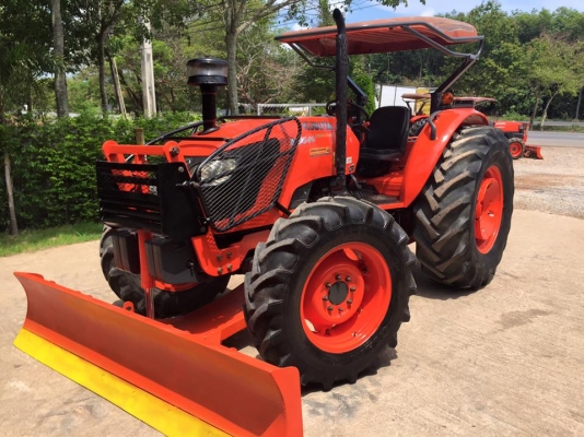 ขายรถไถ Kubota M9540 (4WD) พร้อมดันหน้า ผานบุกเบิกKK รถพร้อมใช้งานครับ