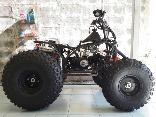 ATV KONIK 125cc. ดิสหน้า-หลัง 3เกียร์เดินหน้า 1เกียร์ถอยหลัง เครื่องแน่น ยางดอกเต็มๆ ชุดสีรอส่งไปทำ แต่ถ้าเอาไปทำเองลดให้ 1500-ครับ สนใจโทรสอบถามรายละเอียดครับ 089-4898436