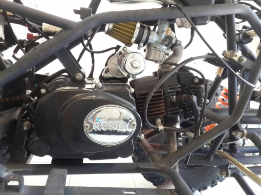 ATV KONIK 125cc. ดิสหน้า-หลัง 3เกียร์เดินหน้า 1เกียร์ถอยหลัง เครื่องแน่น ยางดอกเต็มๆ ชุดสีรอส่งไปทำ แต่ถ้าเอาไปทำเองลดให้ 1500-ครับ สนใจโทรสอบถามรายละเอียดครับ 089-4898436