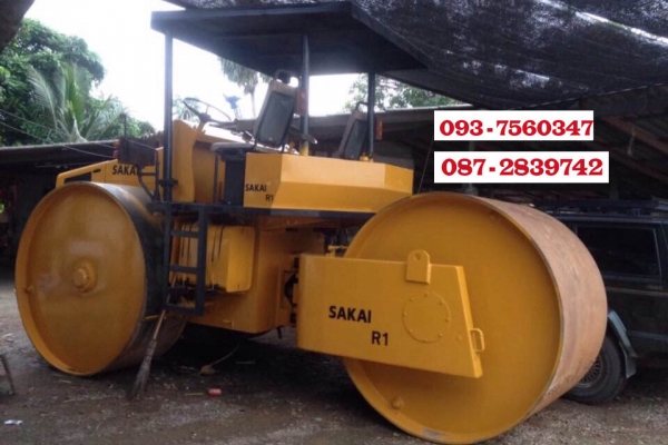 ขายรถบด 3 ล้อเหล็ก SAKAI R1 ไม่มีเอกสาร รถพร้อมใช้