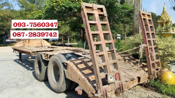 ขายหางโรเบท 2 คาน ไม่มีเอกสาร ความยาว 10.20 ม. (รวมคอ) รถพร้อมใช้