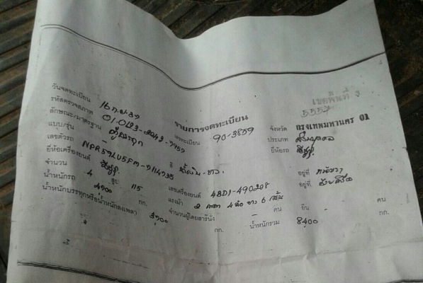 ราคา 385,000บ หกล้อ อีซูซุ NPR59LU5FM115ปี37สั่งลุย บรรทุกตู้เย็น ช่วงยาว 4.30ม สภาพดีเดิมๆพร้อมใช้งาน ทะเบียนพร้อมโอน ราคา 385,000บ หกล้อ อีซูซุ NPR59LU5FM115ปี37สั่งลุย บรรทุกตู้เย็น ช่วงยาว 4.30ม สภาพดีเดิมๆพร้อมใช้งาน ทะเบียนพร้อมโอน